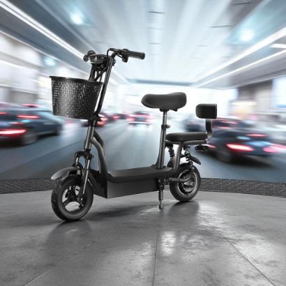 صورة سكوتر أبو سلة ميني المطور 1200 واط – ثلاث سرعات